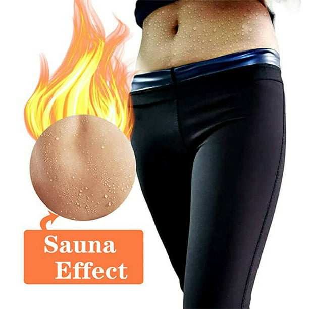 Women & Man Thermo Neoprene Sweat Sauna Body Shaper Pants Weight Loss Shorts US